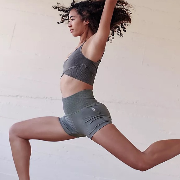 FREE PEOPLE Good Karma Running Shorts - Picture 3 of 17